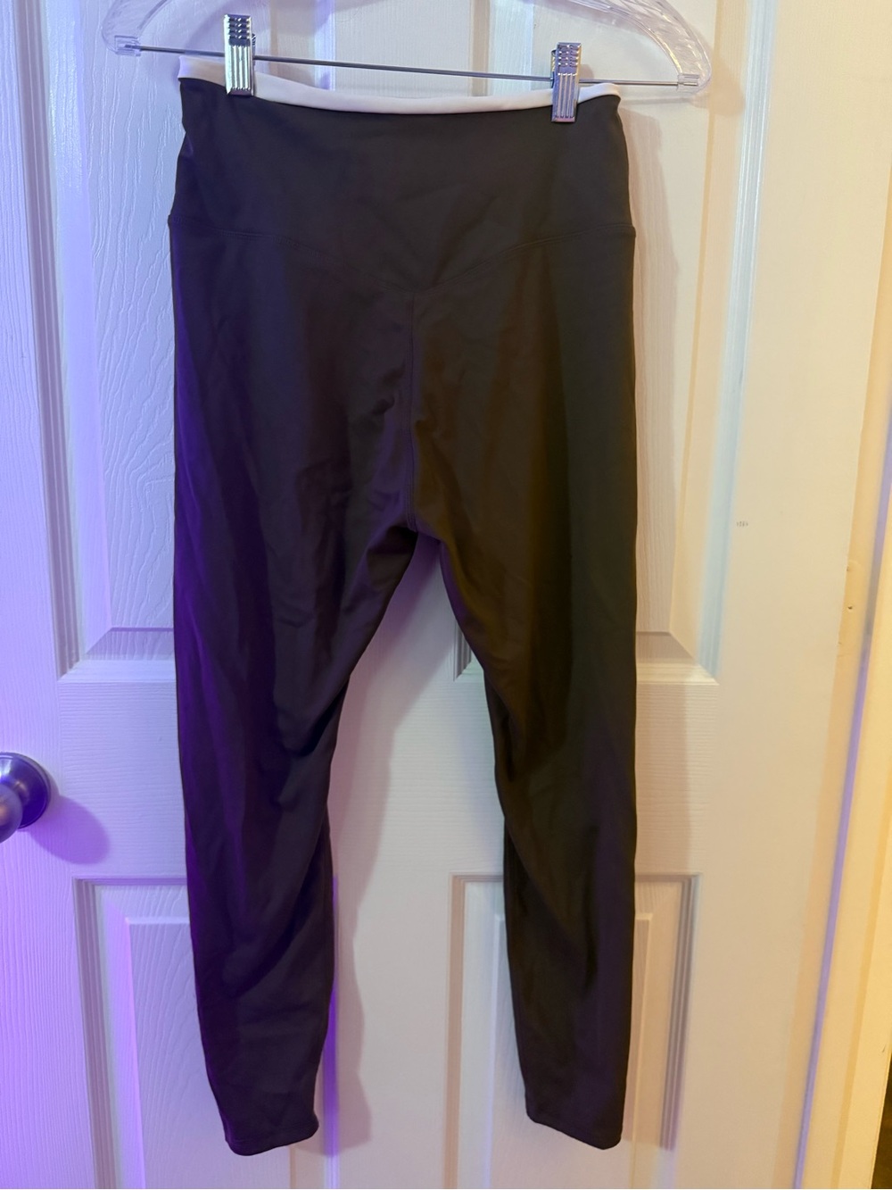 Brown High-Waist Active Leggings